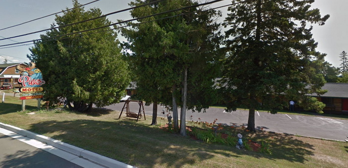 The Pines Motel - 2018 Street View (newer photo)